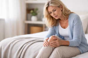 Жена в менопауза с лек дискомфорт в коляното – сигнал за остеонекроза и ставна болка